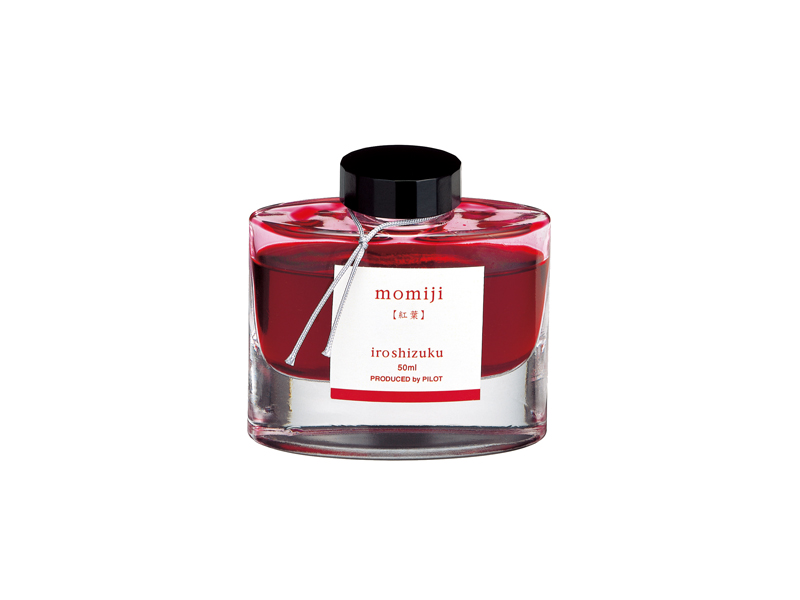 PILOT ボトル 50ml iroshizuku＜色彩雫＞ 紅葉 | STAs -STATIONERY STATION-  (ステーショナリーステーション) 公式サイト